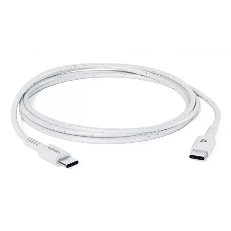 USB-C na USB-C kábel Epico 9915101100182 — 1,2 m, 0,48 Gbit/s, biely
