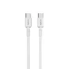 USB-C na USB-C kábel Epico 9915101100182 — 1,2 m, 0,48 Gbit/s, biely