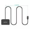Manhattan USB-C čítačka kontaktných čipových kariet s MicroSD slotom, USB Type-C konektor samec na kontaktné rozhranie čítačky a microSDXC, podporuje Windows, macOS a Linux, číta SIM karty s adaptérom, kábel 1 m, čierna, trojročná záruka