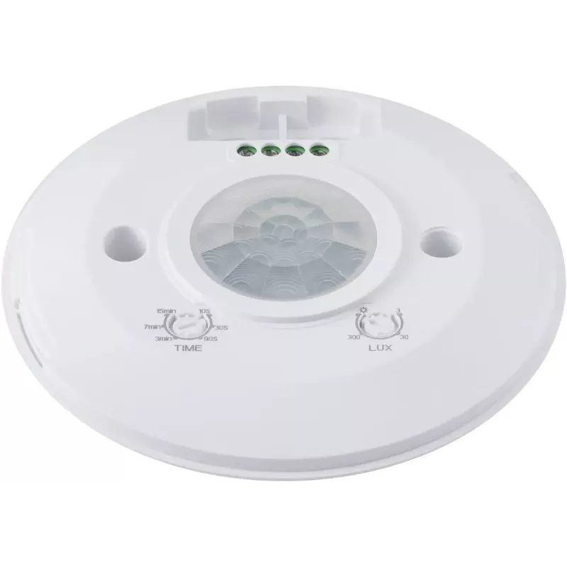 Renkforce 1488533 Stropný PIR detektor pohybu, 360 stupňov, relé, biely, IP20