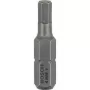 Bosch 2607001724 Šesťhranný bit 4 mm, extra tvrdý, C 6,3, 3 ks