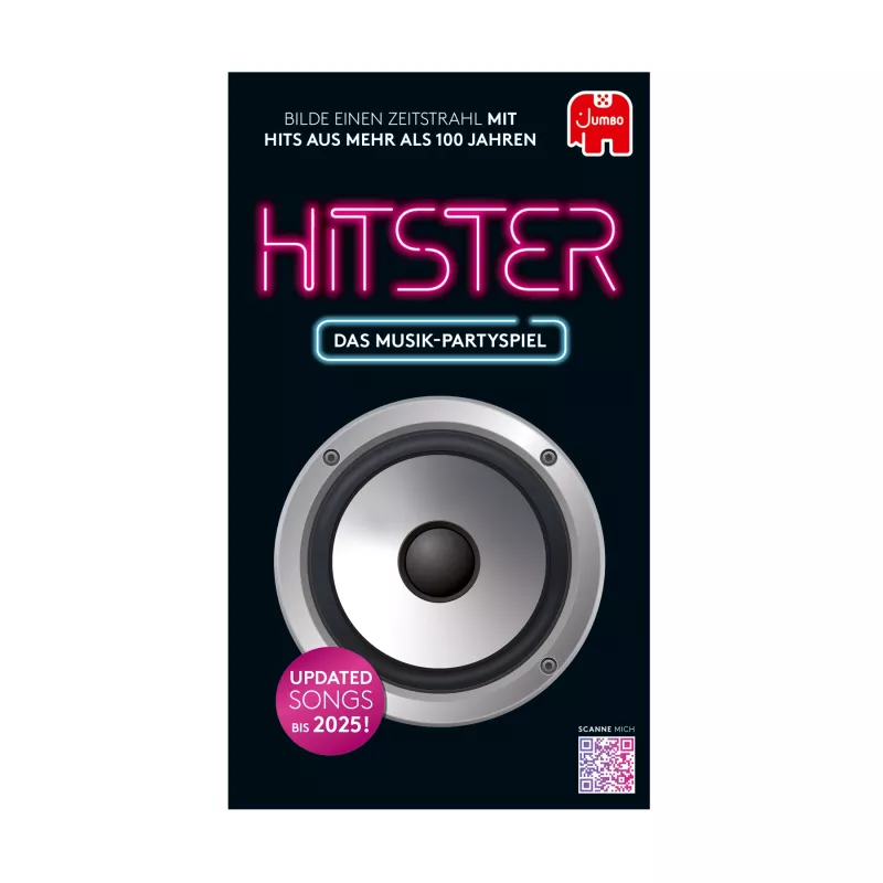 Jumbo Hitster (nemecké vydanie), kartová hra, párty, 16 rokov, 30 min, 30 min