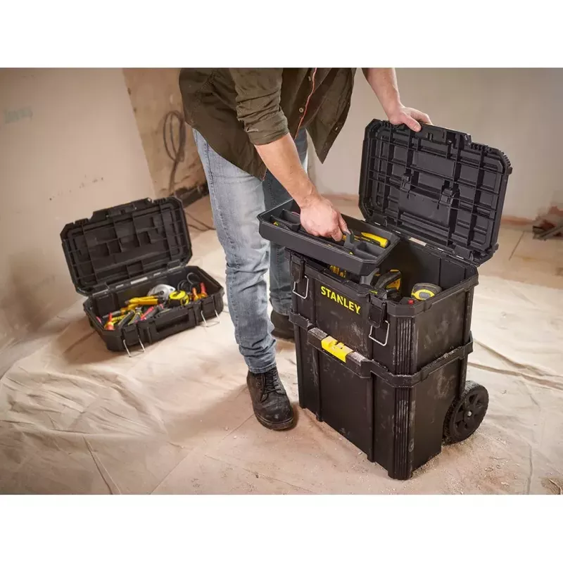 Trolley kufor Stanley STST83319-1 plast čierny žltý