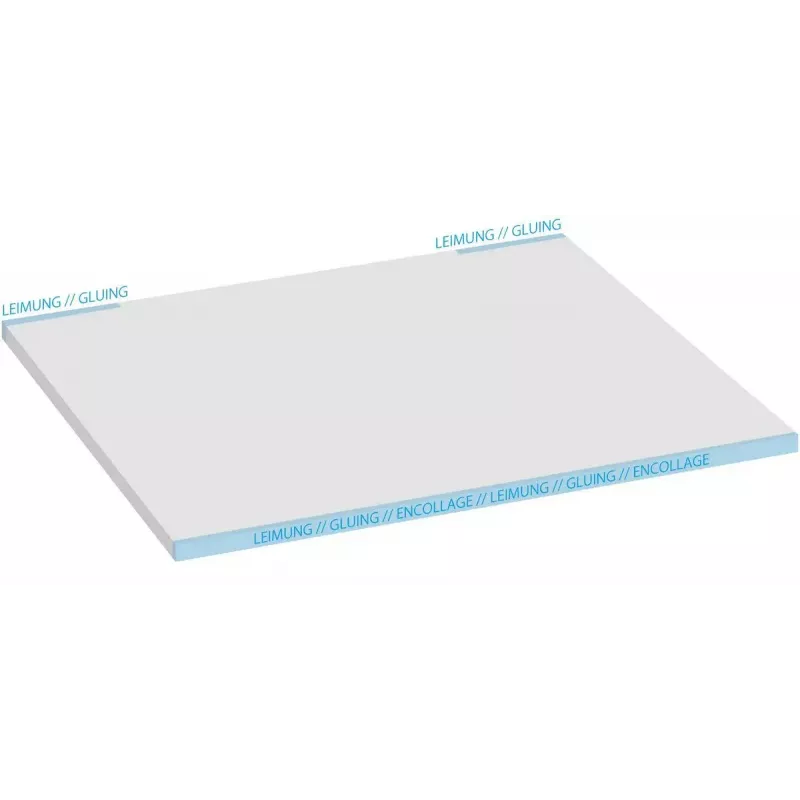 Podložka na stôl papier biela Sigel HO490
