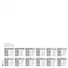 Podložka na stôl papier biela Sigel HO490