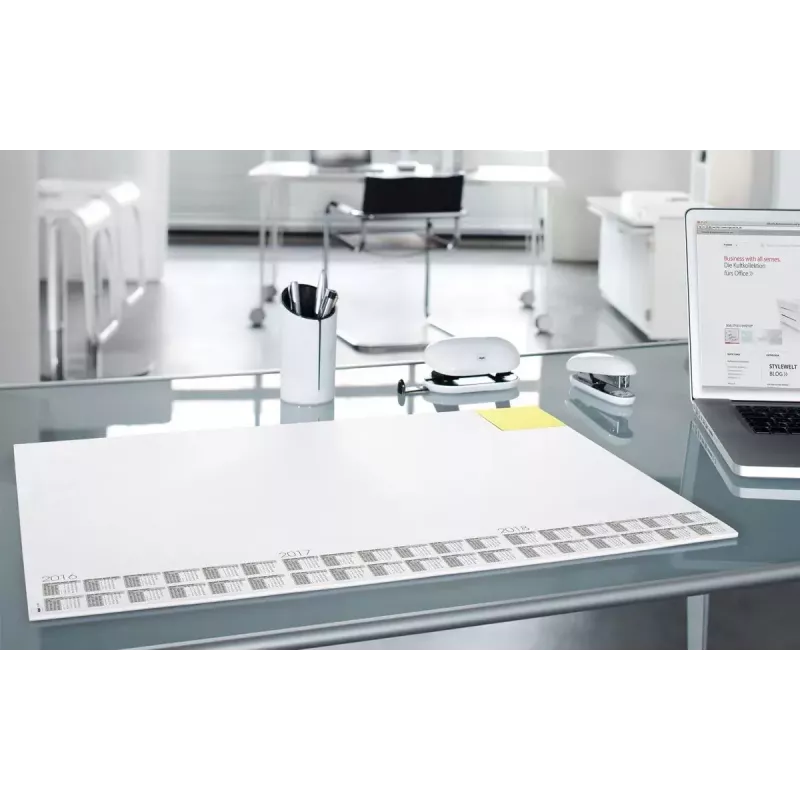 Podložka na stôl papier biela Sigel HO490