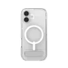 ZAGG Crystal Palace Snap Kickstand puzdro pre Apple iPhone 17, kryt, Apple, iPhone 17, 16 cm (6,3 palca), transparentné