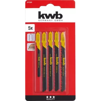 Čepeľ priamočiarej píly KWB 617285 vysokouhlíková oceľ 5 ks