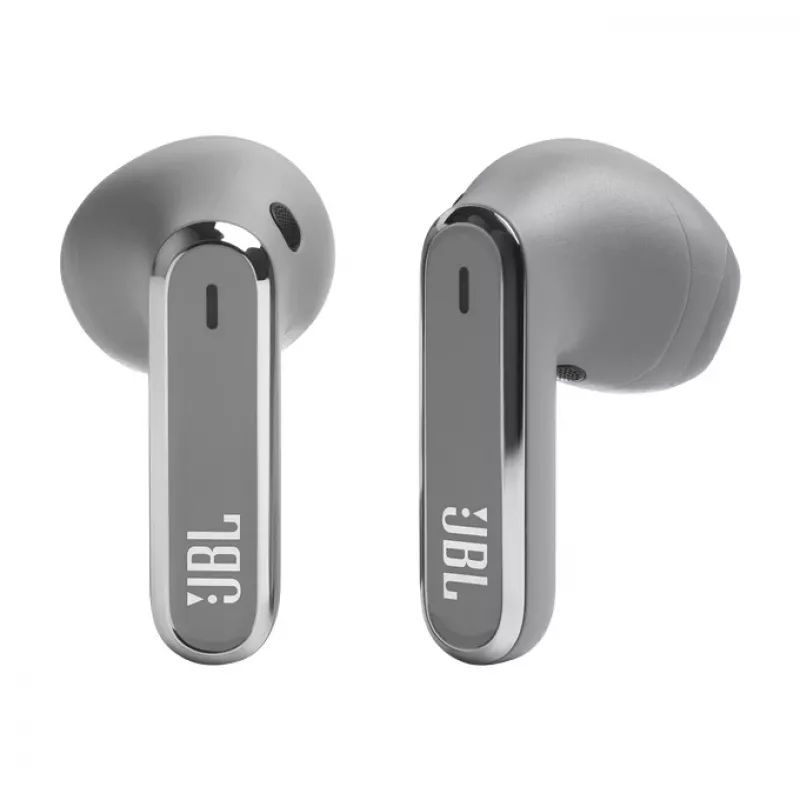 JBL LIVE FLEX headset bezdrôtový in-ear hovory/hudba Bluetooth strieborná