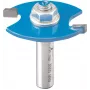 Fréza naokrúhlo KWB 754020 priemer stopky 8 mm