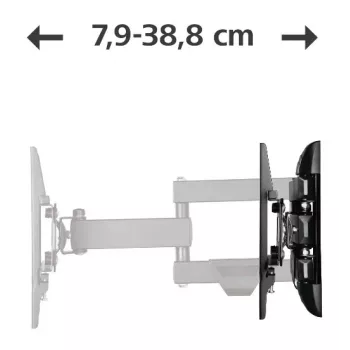 Hama 00220840 TV držiak/stojan 121,9 cm (48 palcov) čierny