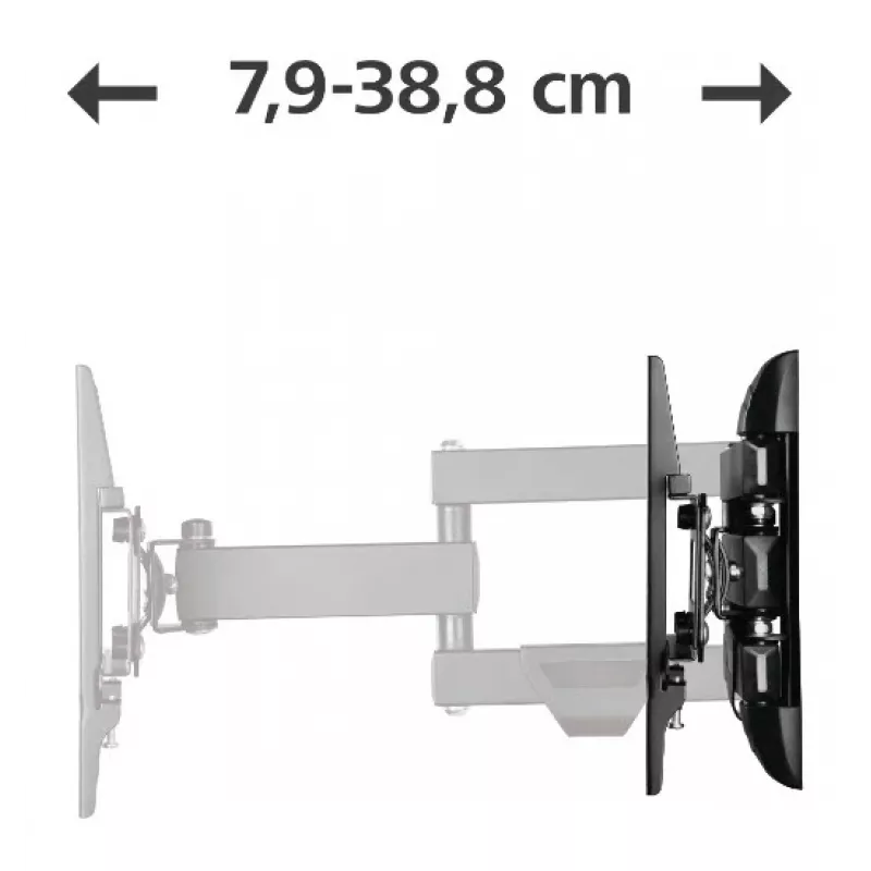 Hama 00220840 TV držiak/stojan 121,9 cm (48 palcov) čierny