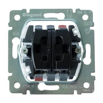 Legrand 775818 vypínač svetla plast sivý
