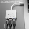 Techly IADAP USB31-HDMIPTY dokovacia stanica na notebook/port replikátor káblový USB 3.2 Gen 1 (3.1 Gen 1) Type-C strieborná