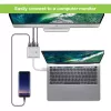 Techly IADAP USB31-HDMIPTY dokovacia stanica na notebook/port replikátor káblový USB 3.2 Gen 1 (3.1 Gen 1) Type-C strieborná