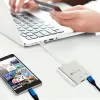 Techly IADAP USB31-HDMIPTY dokovacia stanica na notebook/port replikátor káblový USB 3.2 Gen 1 (3.1 Gen 1) Type-C strieborná