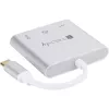Techly IADAP USB31-HDMIPTY dokovacia stanica na notebook/port replikátor káblový USB 3.2 Gen 1 (3.1 Gen 1) Type-C strieborná