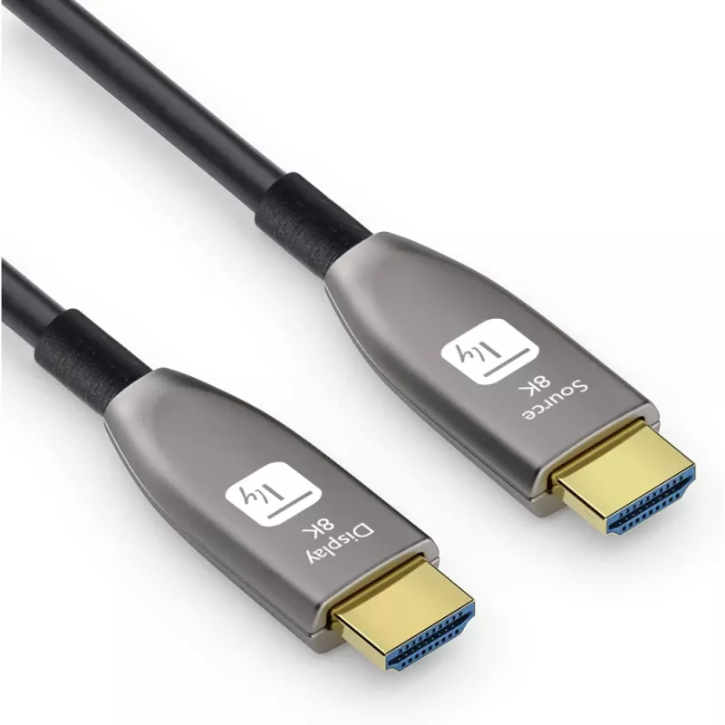 Techly ICOC HDMI-HY8-015 HDMI kábel 15 m HDMI Type-A (štandard) čierny