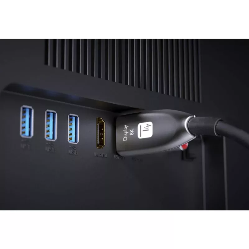 Techly ICOC HDMI-HY8-015 HDMI kábel 15 m HDMI Type-A (štandard) čierny