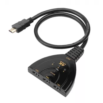 Techly IDATA HDMI-3F30 video prepínač