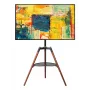 Techly ICA-TR58 TV stojan/podstavec 165,1 cm (65 palcov) čierny, drevo