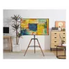 Techly ICA-TR58 TV stojan/podstavec 165,1 cm (65 palcov) čierny, drevo