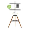 Techly ICA-TR58 TV stojan/podstavec 165,1 cm (65 palcov) čierny, drevo