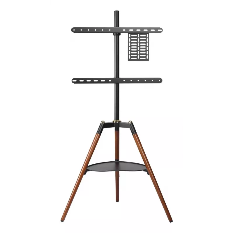 Techly ICA-TR58 TV stojan/podstavec 165,1 cm (65 palcov) čierny, drevo