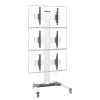 Techly podlahový stojan pre 3 LCD/LED TV 32-55 palcov pre videostenu