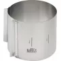 RBV Birkmann 429413 Easy Baking tortový kruh, extra vysoký, okrúhly, nerezová oceľ, 150 mm