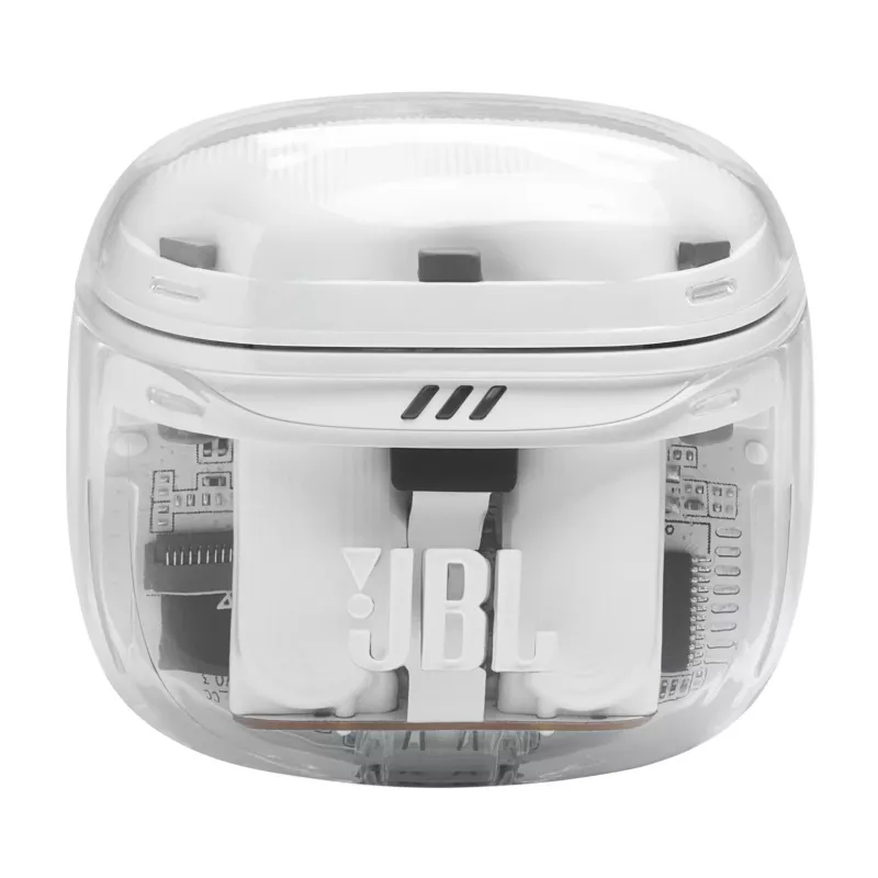 Headset JBL Tune Flex 2 Ghost Edition — True Wireless (TWS) In-Ear, Bluetooth, 20–20000 Hz, biela