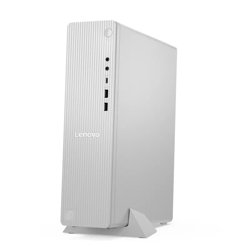 Lenovo IdeaCentre Tower 08AKP10 AMD Ryzen™ 5 220 16 GB DDR5-SDRAM 512 GB SSD Windows 11 Home SFF PC sivý