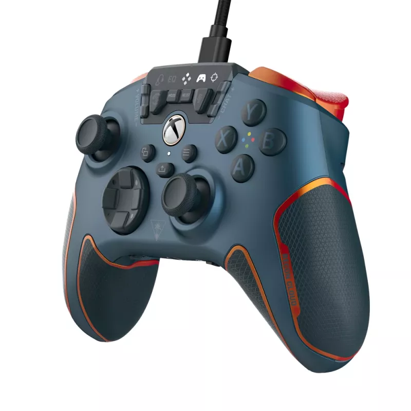 Turtle Beach Recon Cloud modrý, oranžový Bluetooth/USB gamepad analógový / digitálny Android, PC, Xbox, Xbox One, Xbox Series S, Xbox Series X