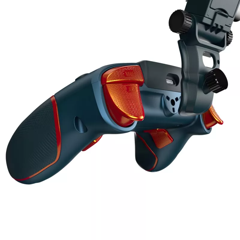 Turtle Beach Recon Cloud modrý, oranžový Bluetooth/USB gamepad analógový / digitálny Android, PC, Xbox, Xbox One, Xbox Series S, Xbox Series X
