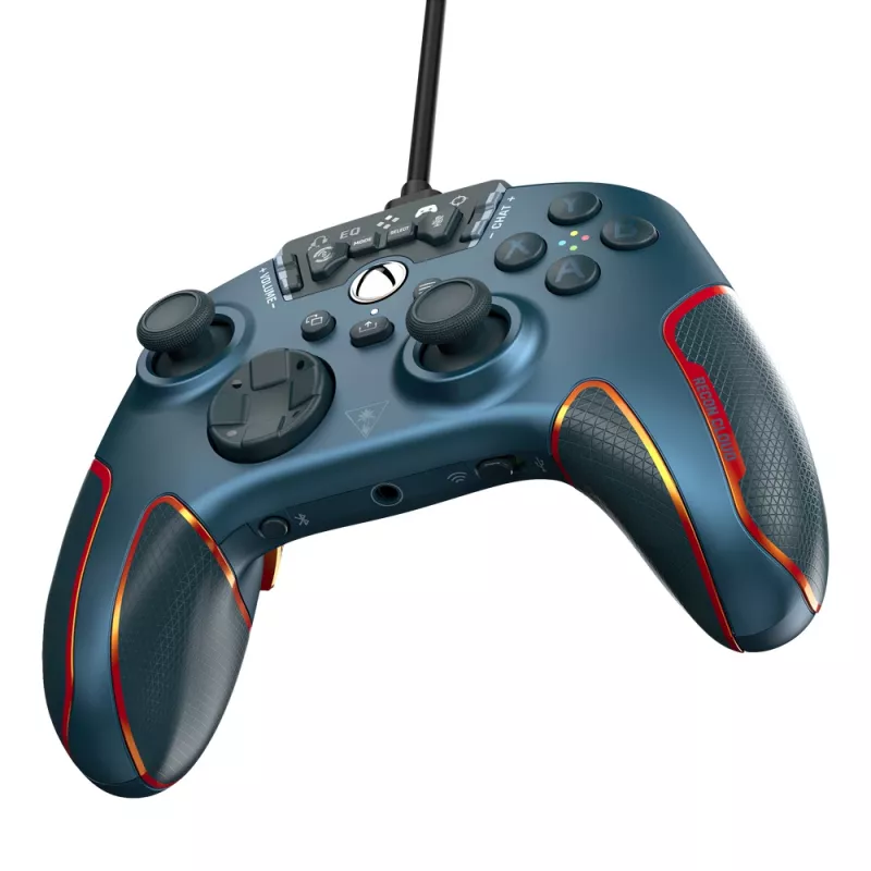 Turtle Beach Recon Cloud modrý, oranžový Bluetooth/USB gamepad analógový / digitálny Android, PC, Xbox, Xbox One, Xbox Series S, Xbox Series X