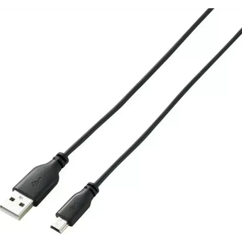Renkforce RF-4080792 USB 2.0 dátový kábel, USB-A na Mini-USB-B, 1 m, čierny