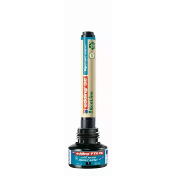 Náplň pre fixku Edding 4-FTK25003, modrý atrament, 25 ml