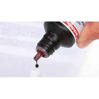 Náplň atramentu pre fixku Edding T-25, červený atrament, 30 ml, jednotlivo