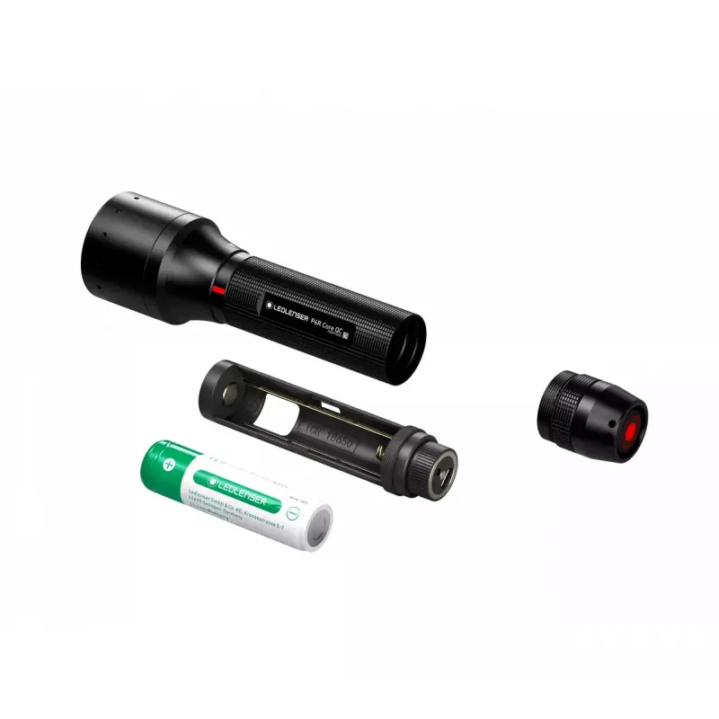 Ledlenser P6R Core QC Nabíjateľná baterka, 270 lm, čierna