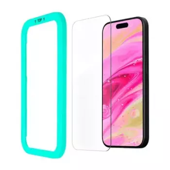 Ochrana obrazovky/zadnej strany LAUT L_IP23A_PG pre Apple iPhone 15, číre sklo/plast, 1 kus
