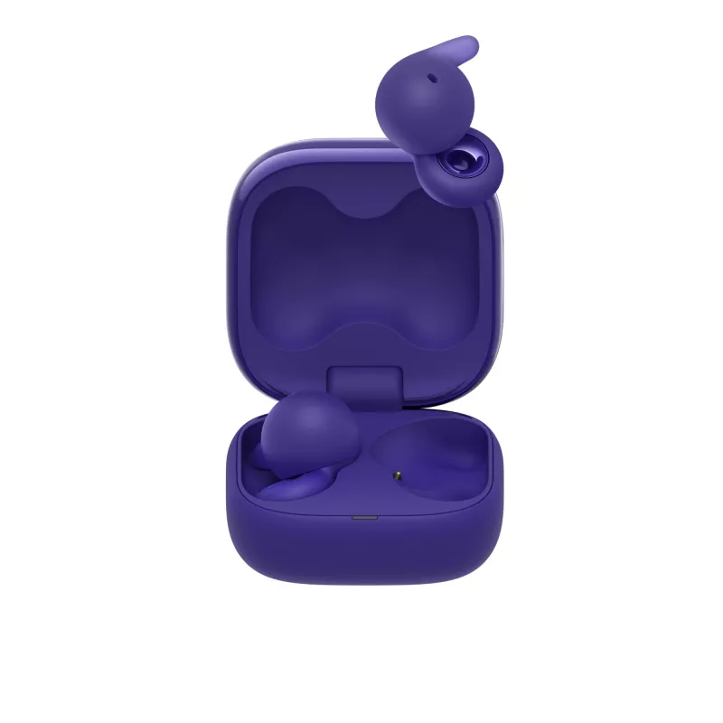 Sony LinkBuds Open WFL910V slúchadlá/headset bezdrôtové in-ear hovory/hudba Bluetooth fialová