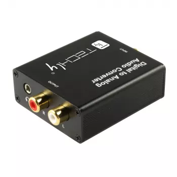 Techly IDATA SPDIF-9 audio konvertor čierny