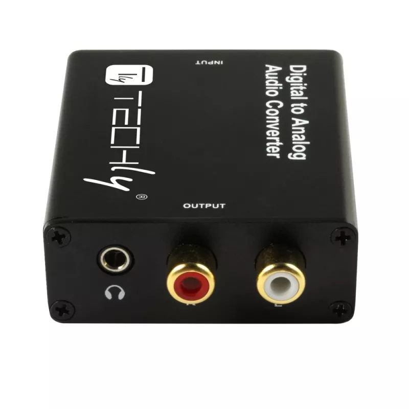 Techly IDATA SPDIF-9 audio konvertor čierny