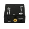 Techly IDATA SPDIF-9 audio konvertor čierny