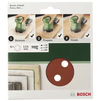 Brúsny list Bosch 2609256A24 5 kusov Švajčiarsko