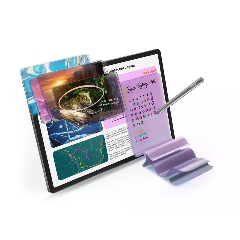 Lenovo Idea Tab Pro Mediatek 128 GB 32,3 cm (12,7 palca) 8 GB Wi-Fi 6E (802.11ax) Android 14 sivá