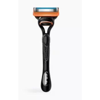 Holiaci strojček Gillette Fusion5 — čierna/oranžová, 1 kus
