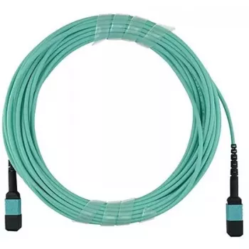Optický kábel BlueOptics CBX-STC012BPF-MXXN-MXXN-020M-MTP OM4 20 m tyrkysový