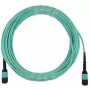 Optický kábel BlueOptics CBX-STC012BPF-MXXN-MXXN-020M-MTP OM4 20 m tyrkysový