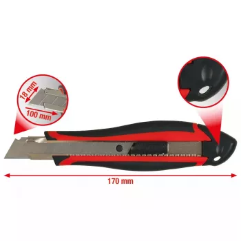 Rezací nôž KS Tools 907.2135 hmotnosť 81 g